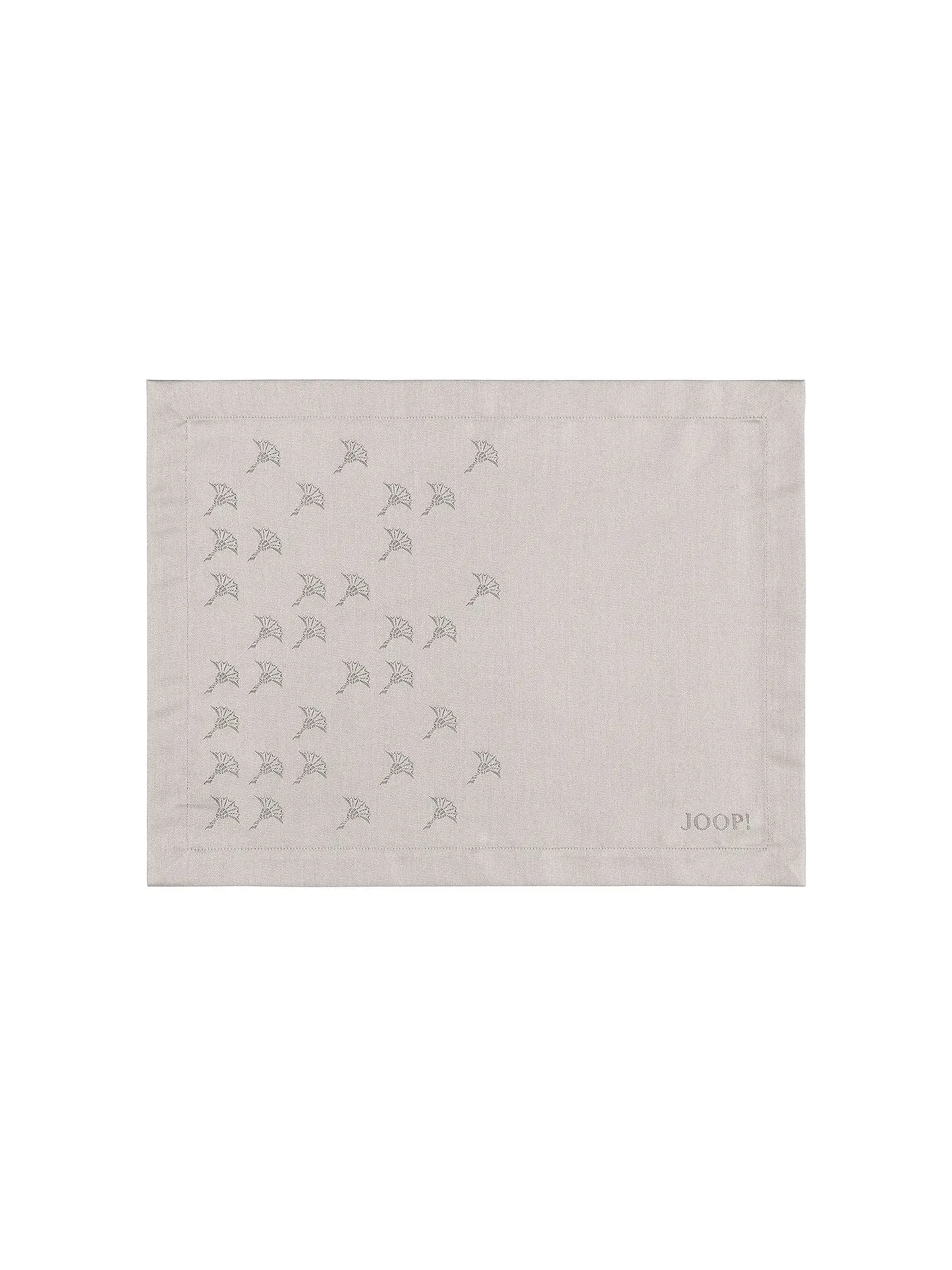 JOOP | Platzset 2er Faded Cornflower 36x48cm Platin | beige